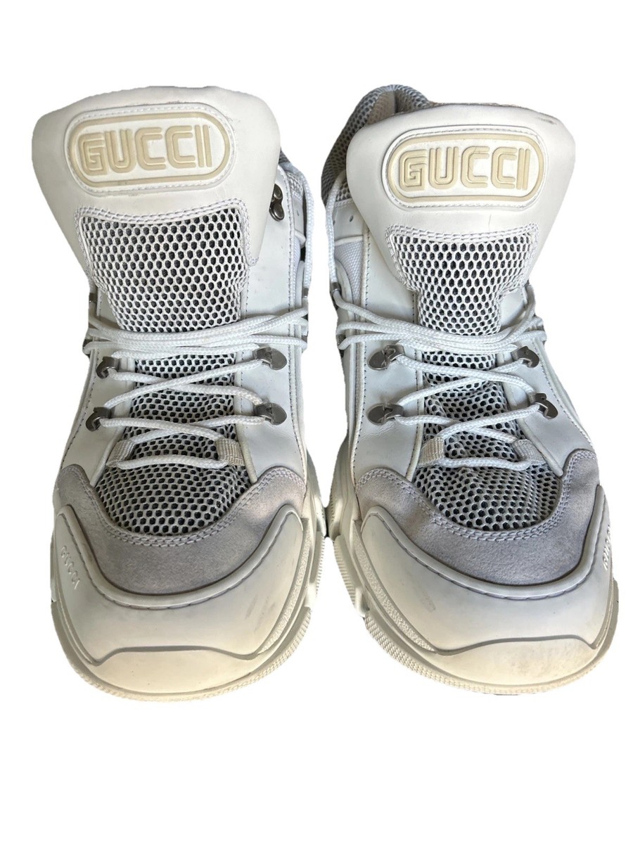 Size 13 Gucci Flashtrek White Shoes | eBay