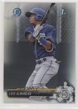 2017 Bowman Chrome Prospects Refractor /499 Luis Almanzar #BCP8 05yg