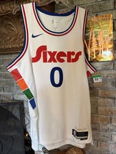 Nike Mens Tyrese Maxey Philadelphia 76ERS City Edition Jersey Sixers XXXL 60