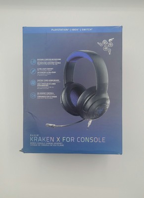 NEW Razer Kraken X 7.1 Surround Sound Ultralight Gaming Black Headset