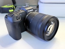 Canon EOS RP w 24-105mm f/4-7.1 STM SC  1000 w 3 batteries, charger, neck strap