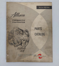 1961 Case Allison Parts Catalog Transmission Series 800 900 Torqmatic 1961 Case Allison Parts Catalog Transmission Series 800 900 Torqmatic