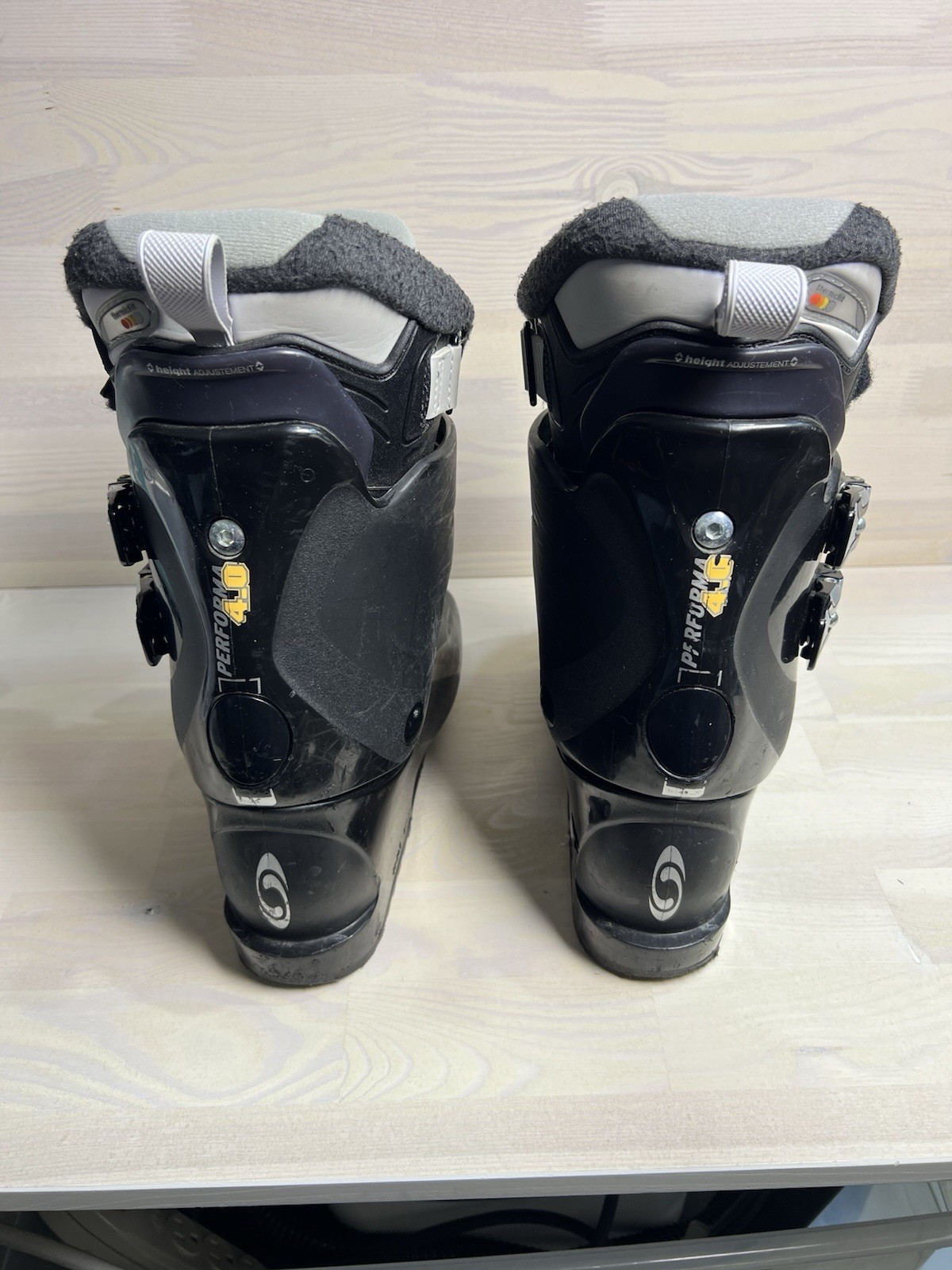 SALOMON Scarponi da sci donna Solomon 4.0 taglia 24 24 5 neri