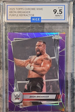 2025 Topps Chrome WWE Sapphire Edition Bron Breakker #198 NICE RAW Wrestling