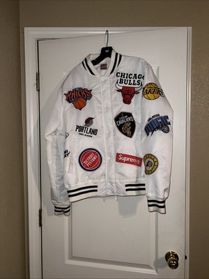 SUPREME × NIKE × NBA Teams WarmUp Jacket Supreme Nike NBA Teams Warm-Up Jacket Black BOGO - NEW - IN HAND