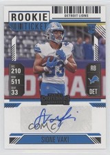 2024 Panini Contenders Rookie Ticket Hobby Sione Vaki #285 Auto 03wd