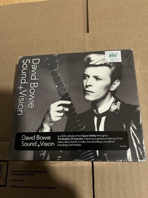 DAVID BOWIE  SOUND + VISION 4 CD  70 TRACKS BOX SET SEALED OOP  USA Parlophone