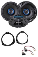 Autotek 200Watt 16,5Cm 2-Wege Lautsprecher FüR Opel Astra Ab 05 Corsa Ab 06 Fron