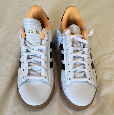 adidas Grand Court Alpha Women s Sneakers White/Black/Orange GX8165