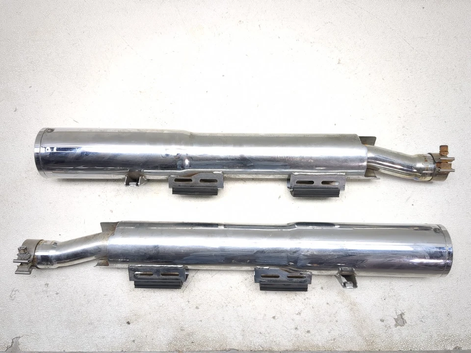 Latas silenciadoras silenciador escape cromadas Victory Cross Roads VANCE & HINES 10-14 Foto 2 de 4