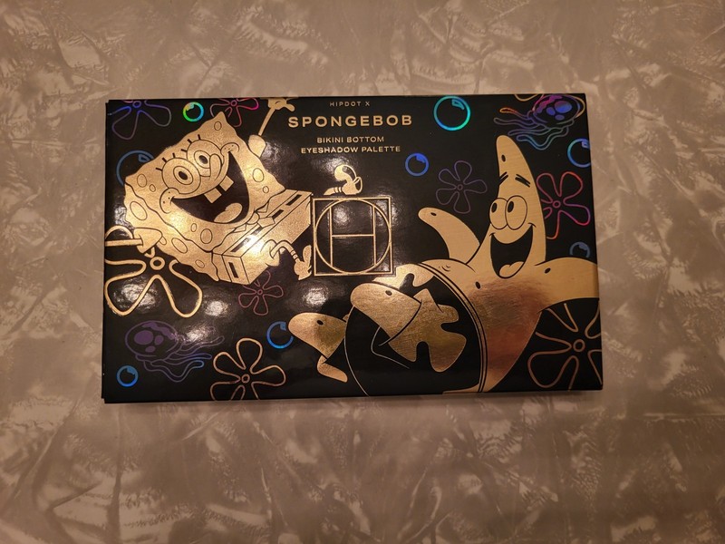 Hipdot Spongebob Squarepants BIKINI BOTTOM EYESHADOW PALETTE New Boxed