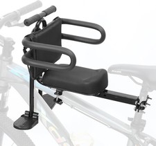 Kids Bike Seat Front Mounted and Handlebar Child Bike Seat Detachable Front Moun