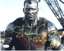 Stefan Kapicic signed 8x10 Photo Colossus Marvel Deadpool JSA Authentication