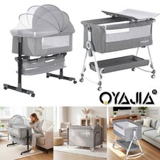 Baby Bedside Crib Sleeper Bassinet Safe Co-Sleeping Storage Bag Easy install UK