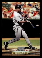 1999 Stadium Club #SCC5 Albert Belle Chrome Refractors
