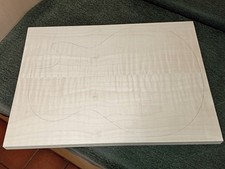 FLAMED MAPLE TOPSET, RIEGELAHORN DECKE, AUFLE...