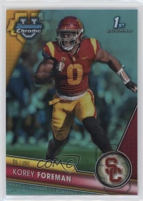 2023 Bowman U Chrome Aqua Refractor 84/299 Korey Foreman #190 uk2
