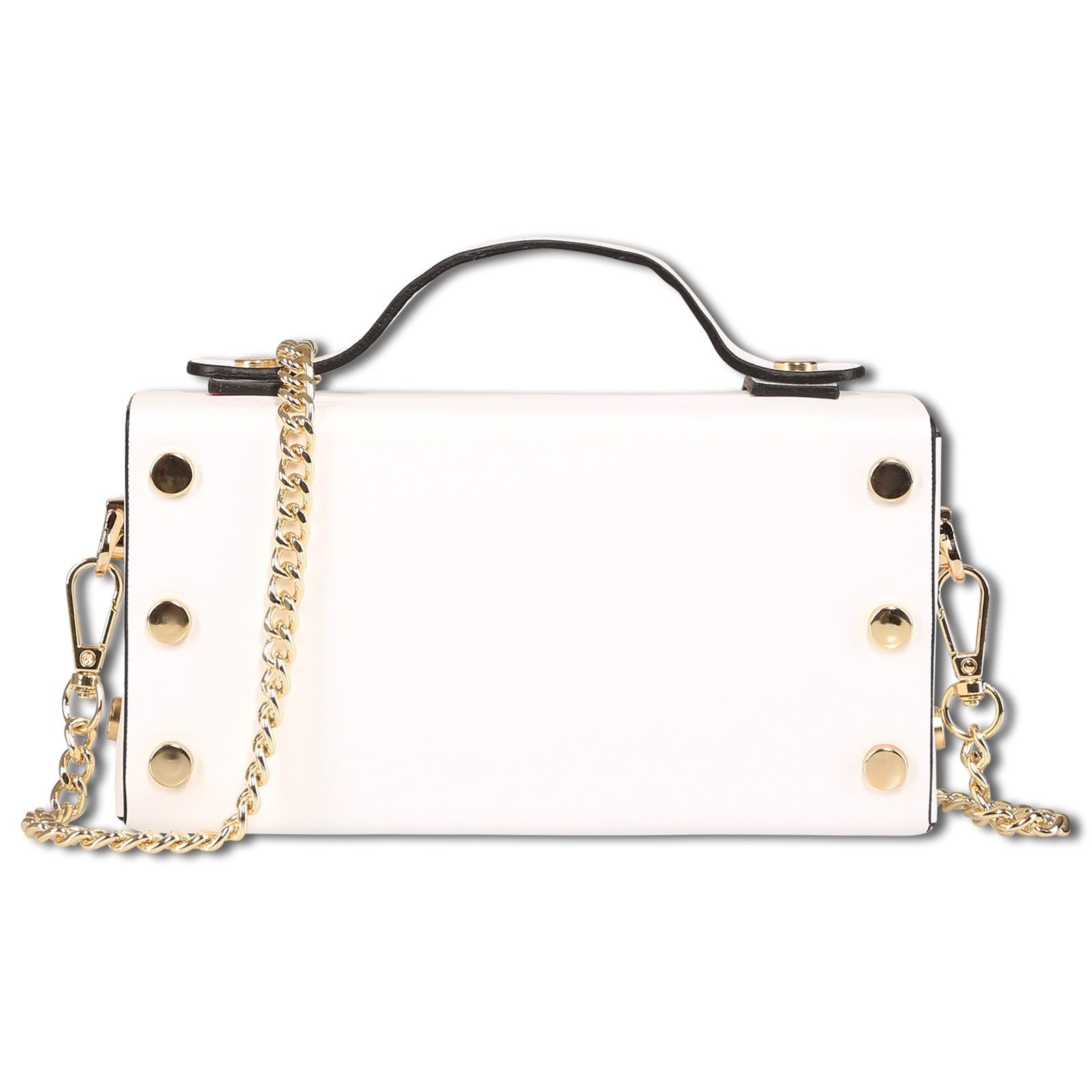 Borsa donna Toscanto borsa in pelle bianca OTT841HW1 foto 4