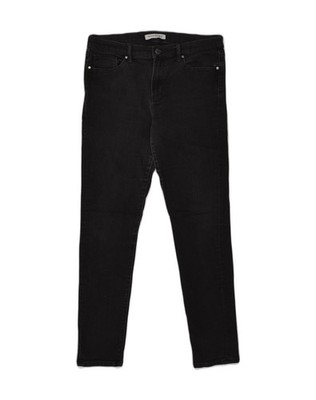 Banana Republic Damen Skinny Jeans W30 L30 schwarz Baumwolle AL16