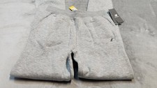 New Balance Kids Large Grey Fleece Logo Jogger Sweatpants Comfort NWT