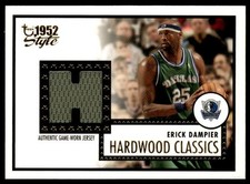 2005-06 Topps 1952 Style #HCR-ED Erick Dampier Hardwood Classics
