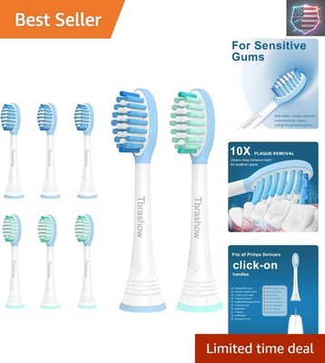 Replacement Toothbrush Heads for Philips Sonicare, Sensitive Gum Care Brush H...