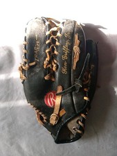 Rawlings Black Multicolor Ken Griffey Jr.  24 Left Hand Glove Model RXG 24 XL
