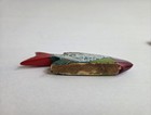 Oaxaca Hand Painted Wood Fish With Painted Bird , Mexican Folk Art , 4 1/2 In. — photo 4