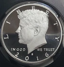 2016-S Kennedy Half Dollar Silver Proof Gem Cameo