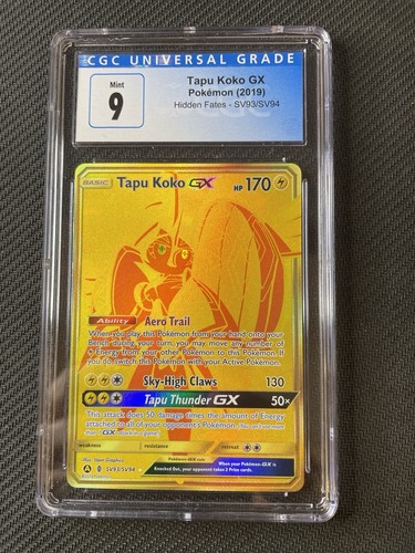 Tapu Koko-GX graded CGC 9 for sale on eBay