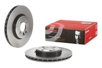 2X Bremsscheibe Prime Line - Uv Coated Brembo 09.A047.41 FüR Mini R52 R53 R50