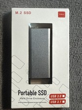 M.2 SSD Portable SSD 500 GB Mobile Storage USB 3.1  Type - C Bluish Gray