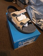 Columbia Youth Techsun Hiking Hybrid Sandal Size 2 Kids Beige New