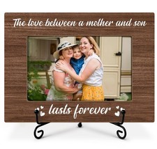 Mom Picture Frame - The Love Between A Mother And Son, Photo Frame For Mother...