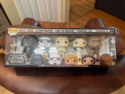 Funko Pop! Vinyl: Star Wars - Darth Vader / Storm Trooper / Luke Skywalker /