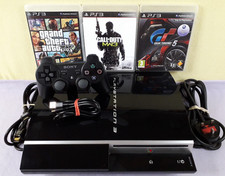 Playstation 3 PS3 40GB console & games bundle GC inc GTA V & COD full set up