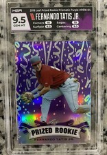 2018 Tatis Jr /10 Numbered Rookie RC Prospect SSP Purple Refractor HGA 9.5