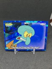 2025 Topps Chrome SpongeBob The Hash-Slinging Slasher Blue SAPPHIRE