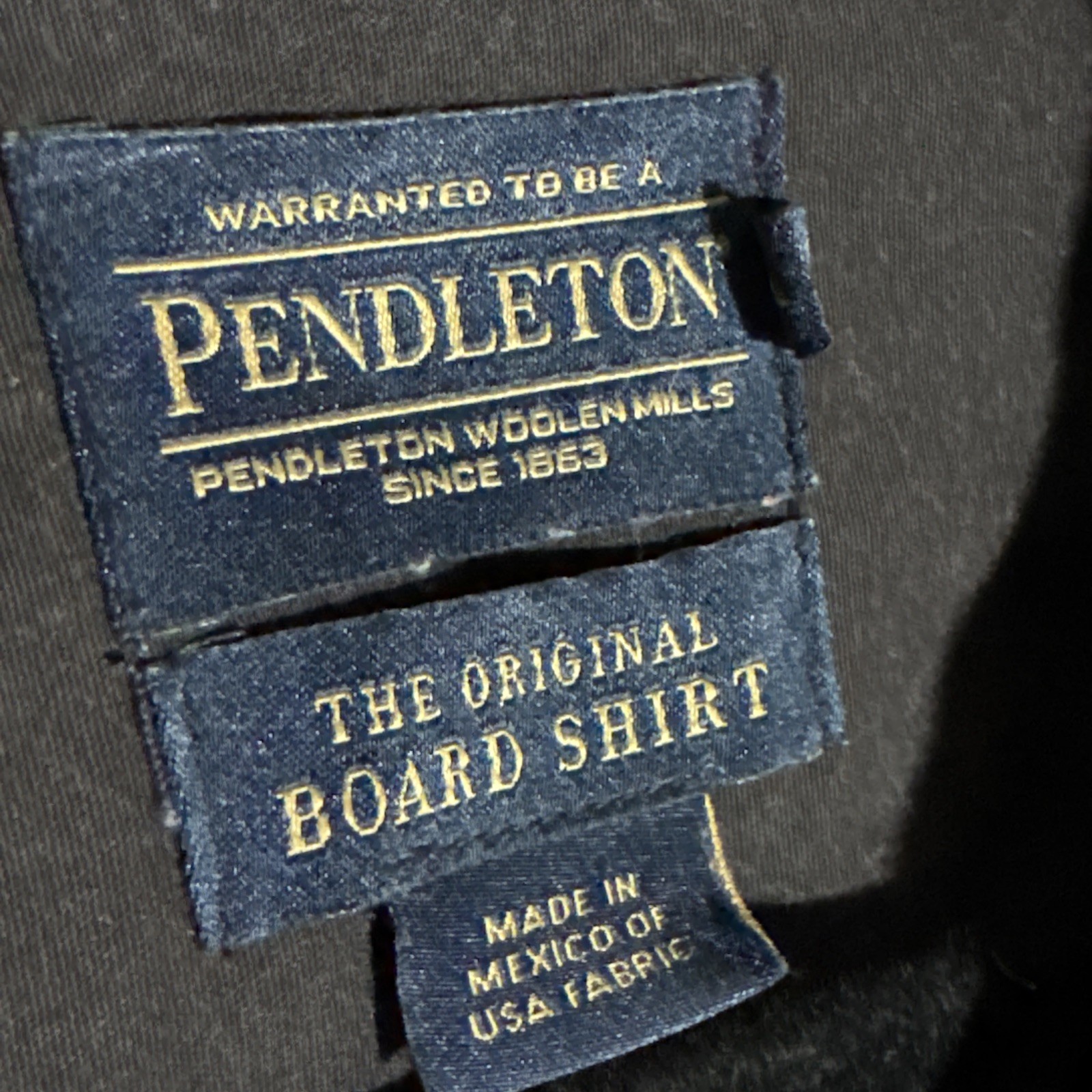 Pendleton Original Board Long Sleeve Button Up Sh… - image 7