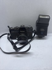 Vivitar 250/SL 35mm SLR Camera w/ Vinitar 50mm Lens UNTESTED With Auto Thyristor