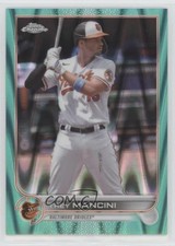 2022 Topps Chrome Sonic Aqua RayWave Refractor 111/199 Trey Mancini #72 10gq