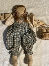 Haunted Paranormal 14" Stuffed Rag Doll - Georgia -Positive protective waves arm