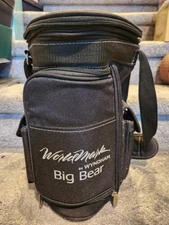 Picnic Time Insulated Wine Basket Bottle Carrier Set Glasses