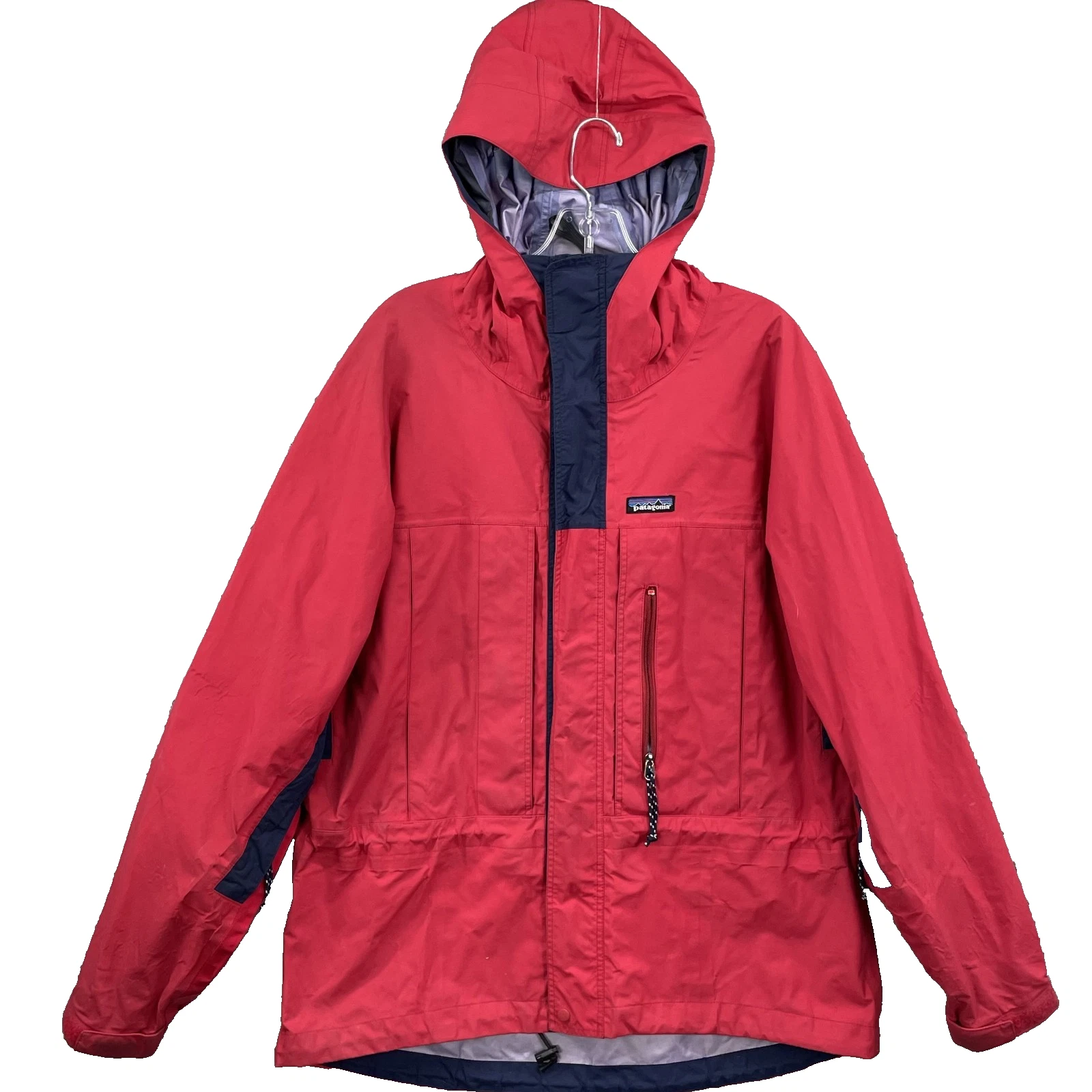 Patagonia Windbreaker Jacket Women Large Waterproof Outdoors Gorpcore Rain Retro