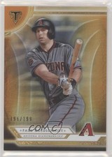 2018 Topps Triple Threads Amber 196/199 Paul Goldschmidt #5 hd9