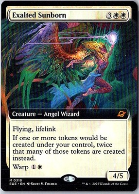 Exalted Sunborn (Extended Art) Edge of Eternities 318 Near Mint
