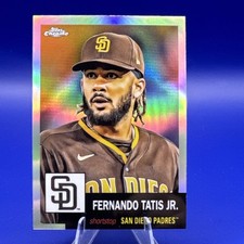 FERNANDO TATIS JR 2022 Topps Chrome Platinum Anniversary Prism Refractor Padres