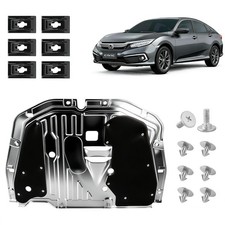 Engine Splash Shield Guard with 2016-2021 Civic Engine Case Guard Under Car S...