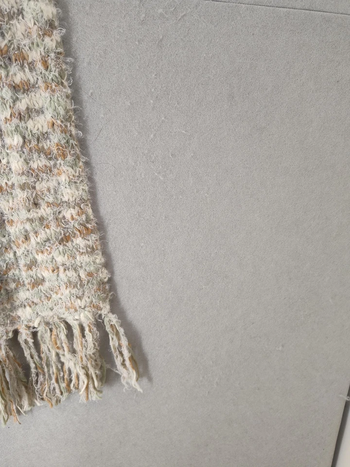 Simply Noelle Scarf Womens One Size Multicolor Cider Knit Soft Fringe New Tags - Image 4 of 4