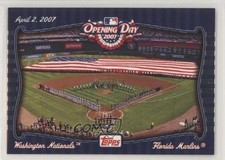 2007 Topps Opening Day Miami Marlins Washington Nationals Team Florida #OD3 li3